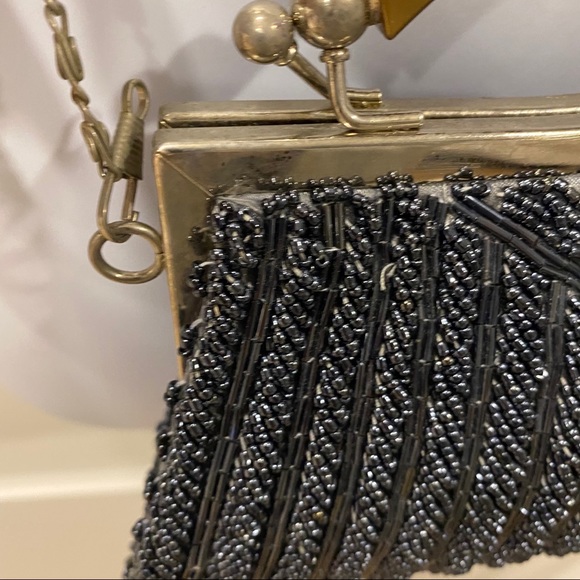 Vintage Beaded Evening Bag - Picture 6 of 16